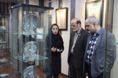 حضور گرم و صمیمانه رییس جهاددانشگاهی در جهاد دانشگاهی هنر