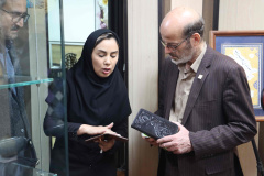 حضور گرم و صمیمانه رییس جهاددانشگاهی در جهاد دانشگاهی هنر