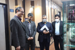 بازدید سرپرست معاونت آموزش و کارآفرینی جهاددانشگاهی از جهاددانشگاهی هنر