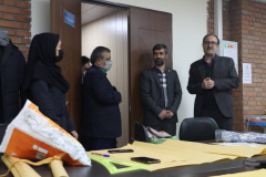بازدید سرپرست معاونت آموزش و کارآفرینی جهاددانشگاهی از جهاددانشگاهی هنر