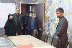 بازدید سرپرست معاونت آموزش و کارآفرینی جهاددانشگاهی از جهاددانشگاهی هنر