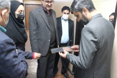 بازدید سرپرست معاونت آموزش و کارآفرینی جهاددانشگاهی از جهاددانشگاهی هنر