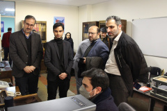 بازدید سرپرست معاونت فرهنگی جهاد دانشگاهی از واحد هنر