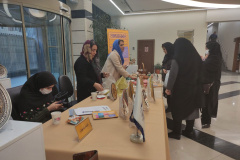 برگزاری نمایشگاه آثار هنرجویان مرکز آموزش های واحد هنر در وزارت جهاد کشاورزی