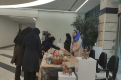 برگزاری نمایشگاه آثار هنرجویان مرکز آموزش های واحد هنر در وزارت جهاد کشاورزی