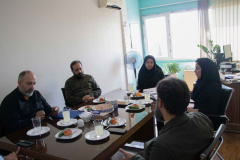 جلسه با مدیر موسسه آفرینش های هنری آستان قدس رضوی